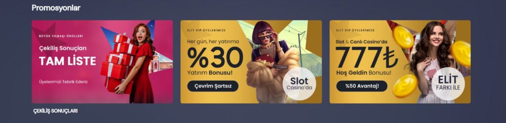 elitcasino bonusları